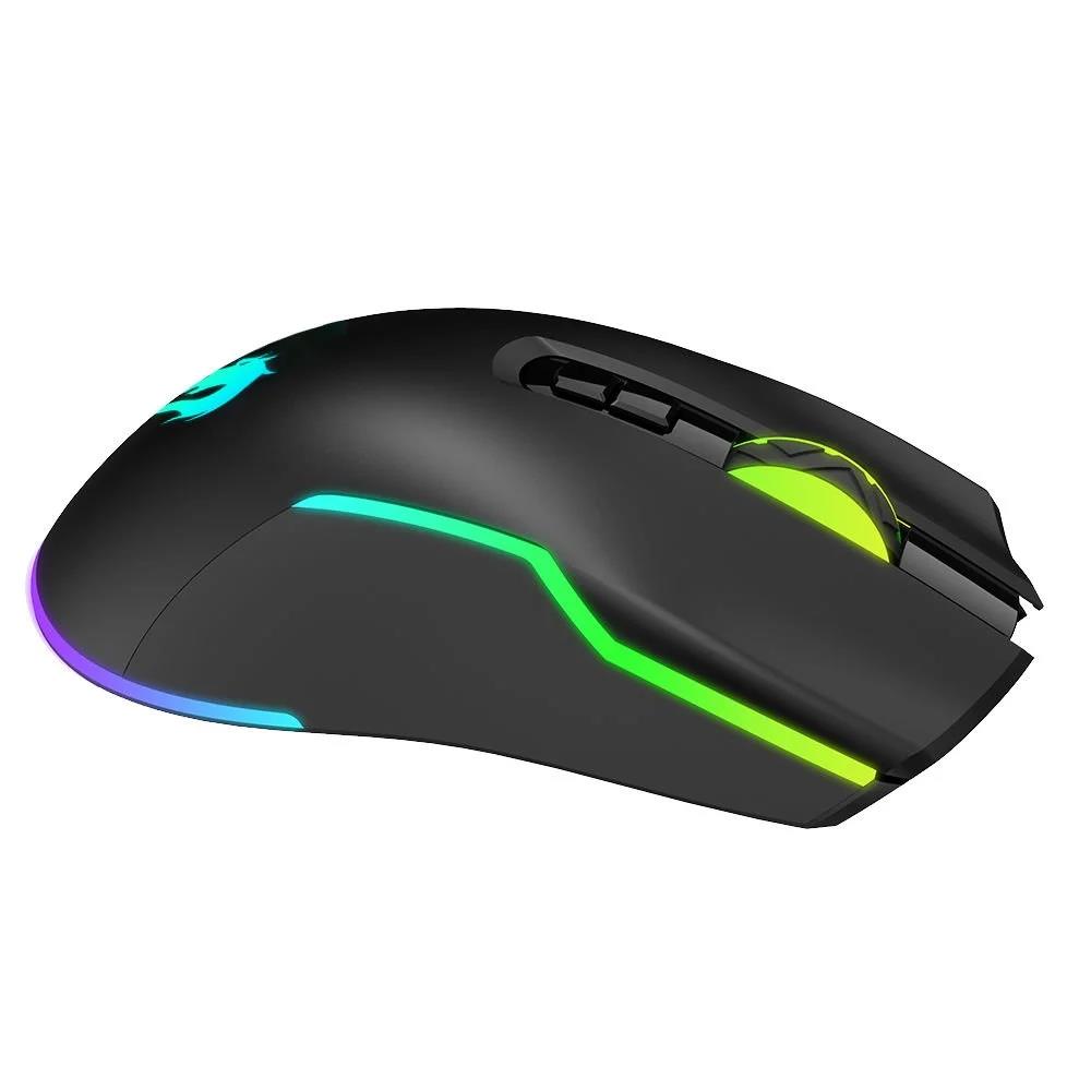 GameBooster M18 Inferno RGB 10.000 DPI Siyah Kablosuz Gaming Mouse