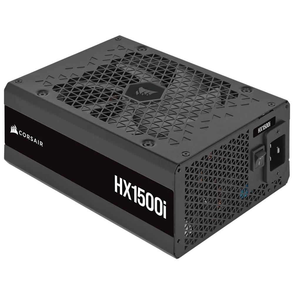 CORSAIR HX1500i 1500W 80+ Platinum 140mm ATX 3.1 Full Modüler Fanlı Siyah PSU