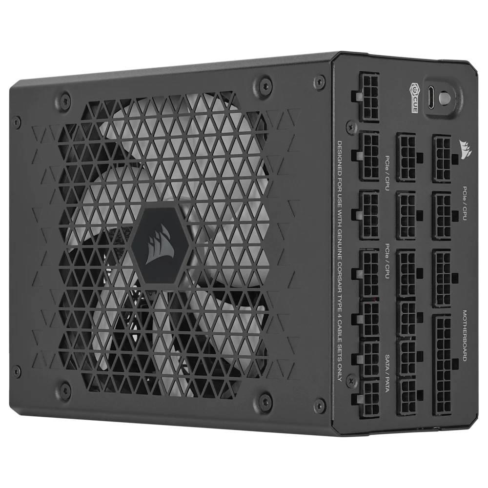 CORSAIR HX1500i 1500W 80+ Platinum 140mm ATX 3.1 Full Modüler Fanlı Siyah PSU