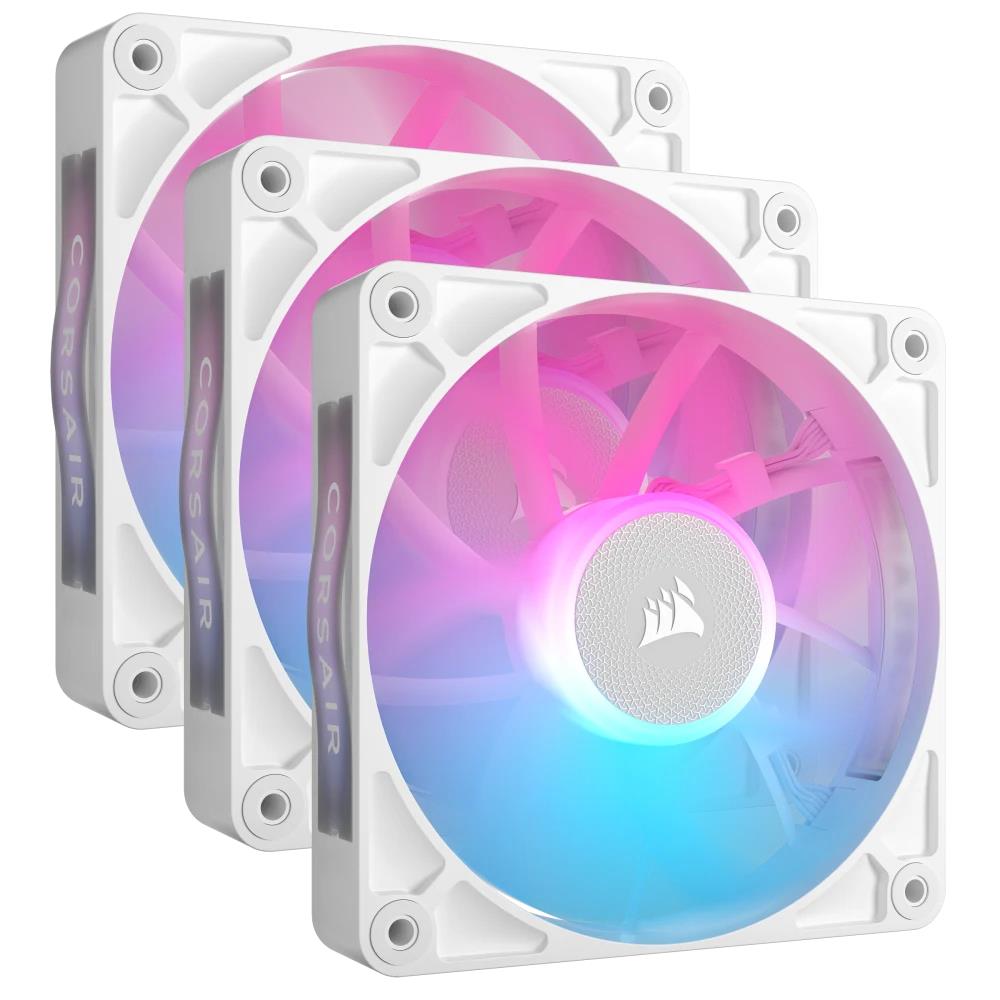 CORSAIR iCUE LINK RX120 RGB 120mm PWM Beyaz Üçlü Kasa Fanı