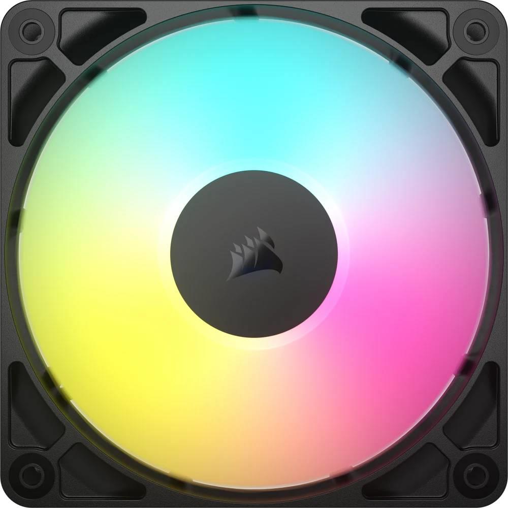 CORSAIR RS120 ARGB 120mm PWM Siyah Üçlü Kasa Fanı