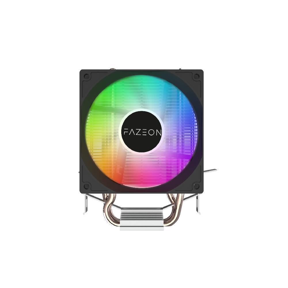 FAZEON A2120TRA 9cm RGB Kule Tipi Siyah İşlemci Soğutucu