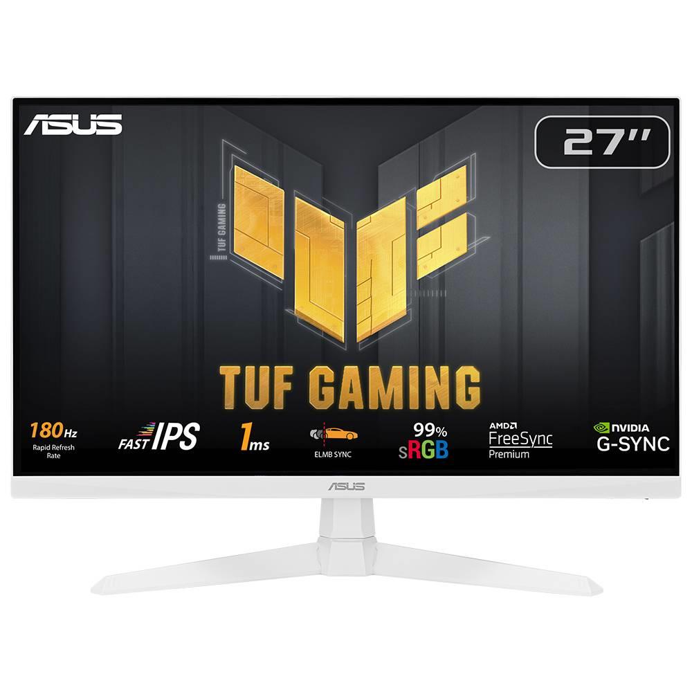 ASUS TUF Gaming VG279Q3A-W 27" 180Hz 1ms HDMI DP AdaptiveSync FHD IPS Beyaz Gaming Monitör