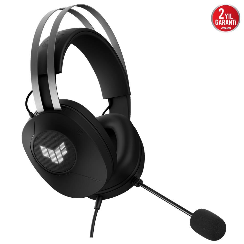 ASUS TUF GAMING H1 GEN II 7.1 Surround Kablolu Siyah Gaming Kulaklık