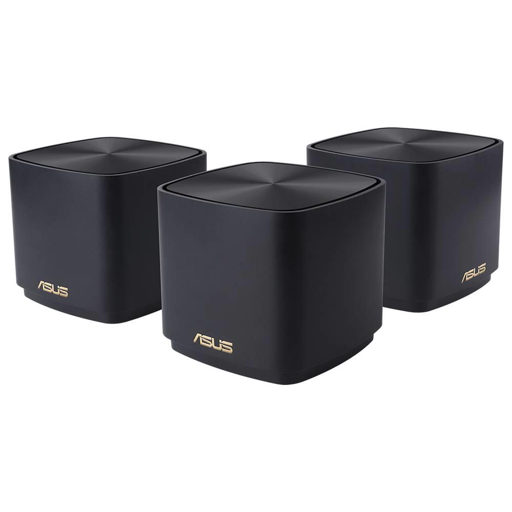 ASUS ZenWifi Mini XD4 WIFI6 DualBand Gaming Ai Mesh AiProtection VPN Siyah Kablosuz Ağ Dağıtım Mesh Sistemi Üçlü Paket