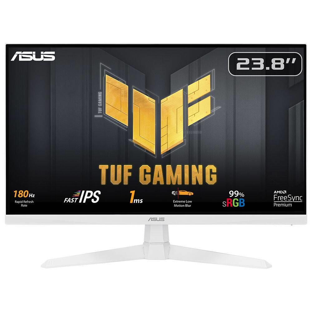 ASUS TUF Gaming VG249Q3A-W 23.8" 180Hz 1ms HDMI DP AdaptiveSync FHD IPS Beyaz Gaming Monitör