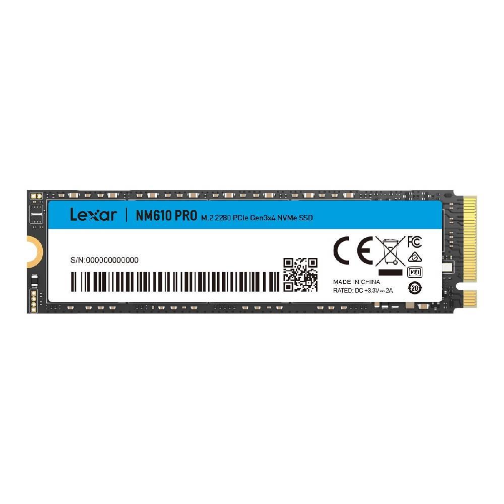 Lexar 1TB NM610PRO PCIe Gen3 M.2 SSD 3300MB Okuma / 2600MB Yazma