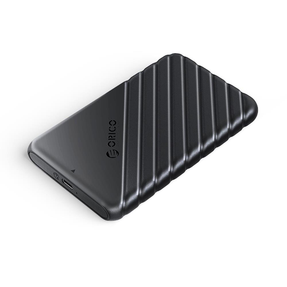 Orico Type-C to Type-C USB3.1 Gen1 6Gbps 2.5" SATA SSD Hard Disk Kutusu Siyah
