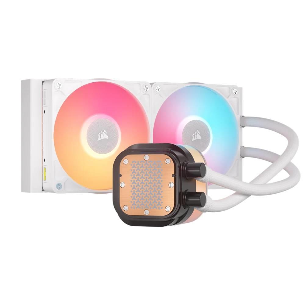 CORSAIR iCUE LINK TITAN 240 RX LCD 240mm Beyaz İşlemci Sıvı Soğutucu
