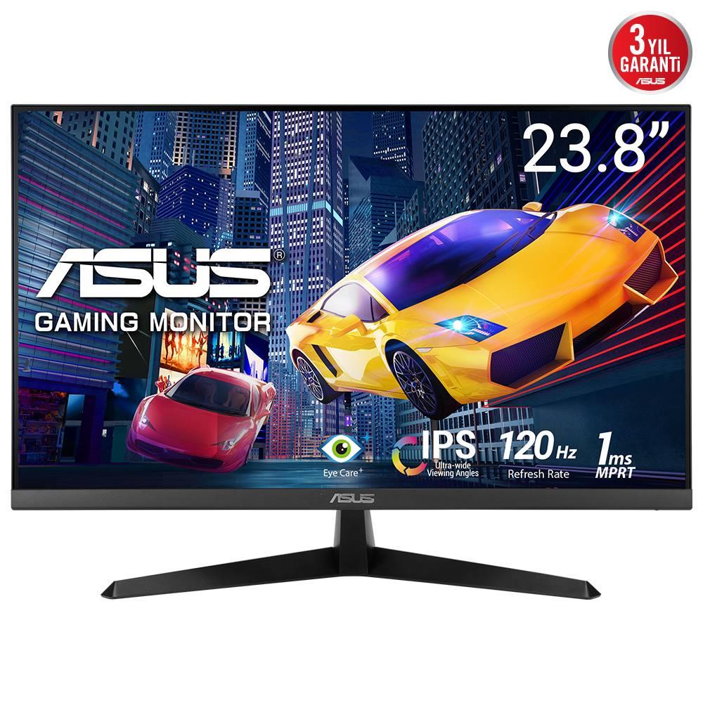 ASUS VY249HGR 23.8" 120Hz 1ms HDMI D-Sub AdaptiveSync FHD IPS Gaming Monitör