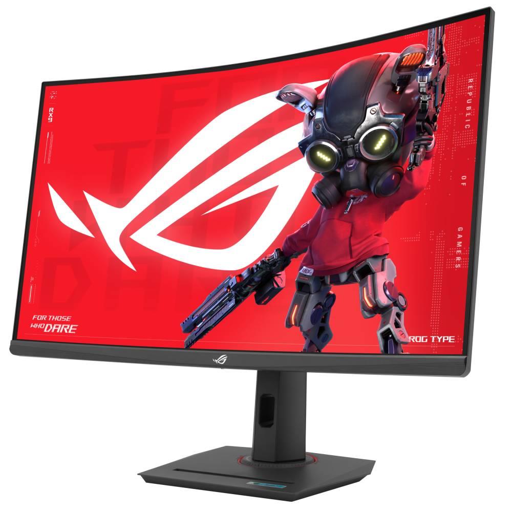 ASUS ROG Strix XG32WCS 31.5" 180Hz 1ms HDMI DP USB-C AdaptiveSync FreeSync HDR10 QHD Fast VA Curved Gaming Monitör