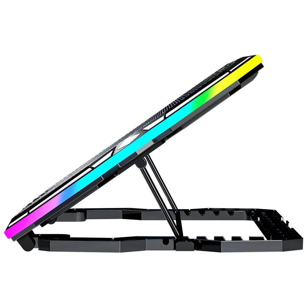 GameBooster GB-NS10 Hurricane RGB 14"-19" Led Notebook Soğutucu Stand