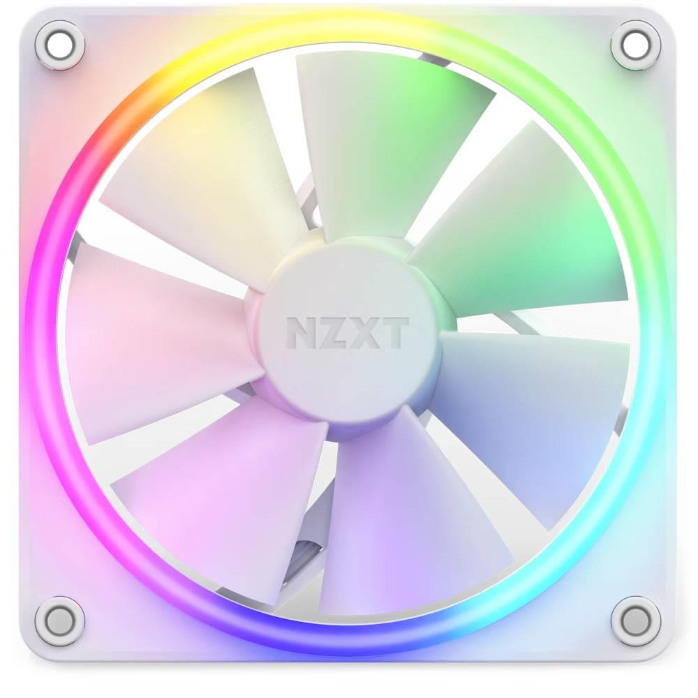 NZXT F120 RGB 120mm Beyaz Tekli Kasa Fanı