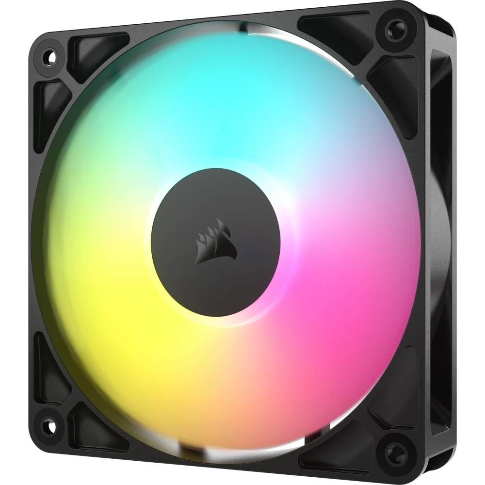 CORSAIR RS120 ARGB 120mm PWM Siyah Üçlü Kasa Fanı