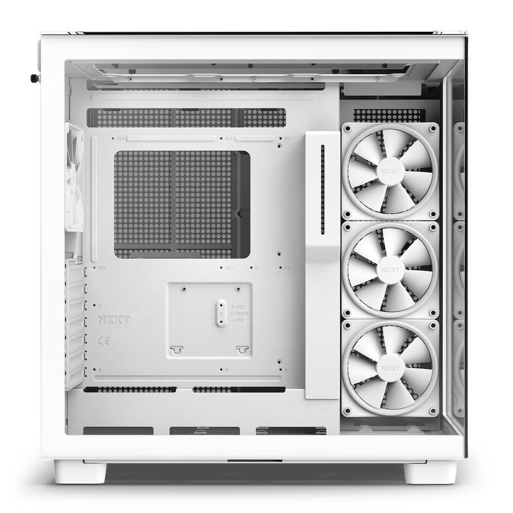NZXT H9 Elite Tempered Glass USB 3.2 Beyaz ATX Mid Tower Kasa