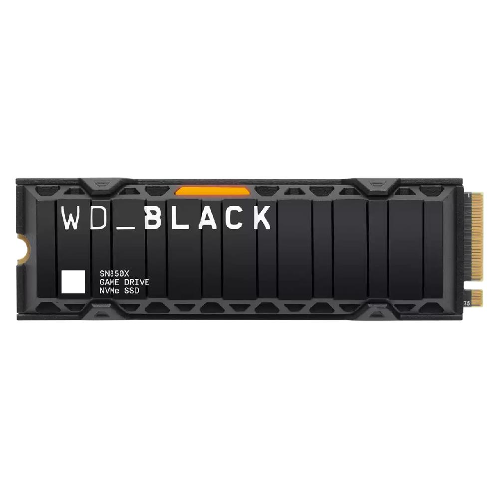 WD BLACK 2TB SN850X Heatsink Gen4x4 NVMe 2280 M.2 SSD (7300MB Okuma / 6600MB Yazma)