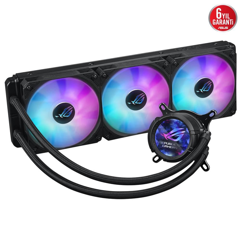 ASUS ROG STRIX LC III 360 ARGB LCD 360mm İşlemci Sıvı Soğutucu