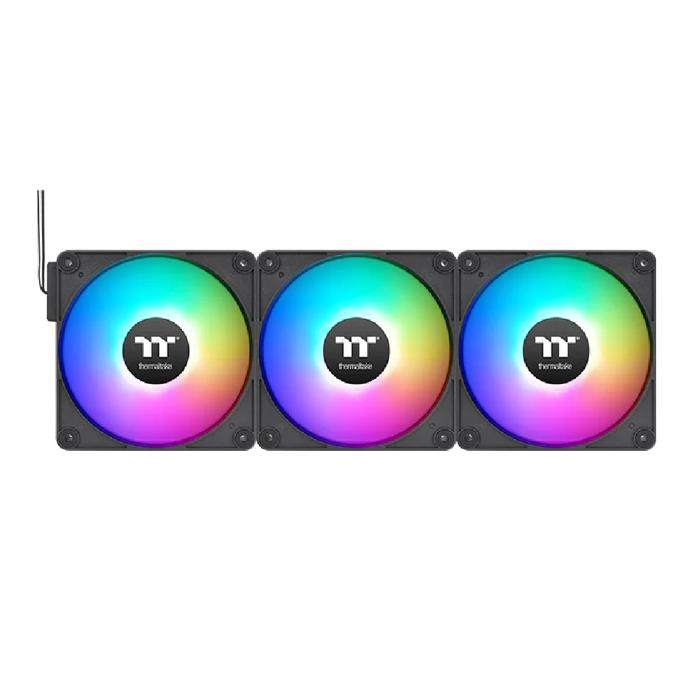 Thermaltake CT120 120mm ARGB Sync Manyetik Siyah Kasa Fanı (3-Fan Pack)
