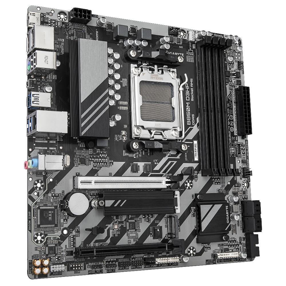 GIGABYTE B850M D3HP 8200MHz OC DDR5 Soket AM5 M.2 HDMI DP mATX Anakart