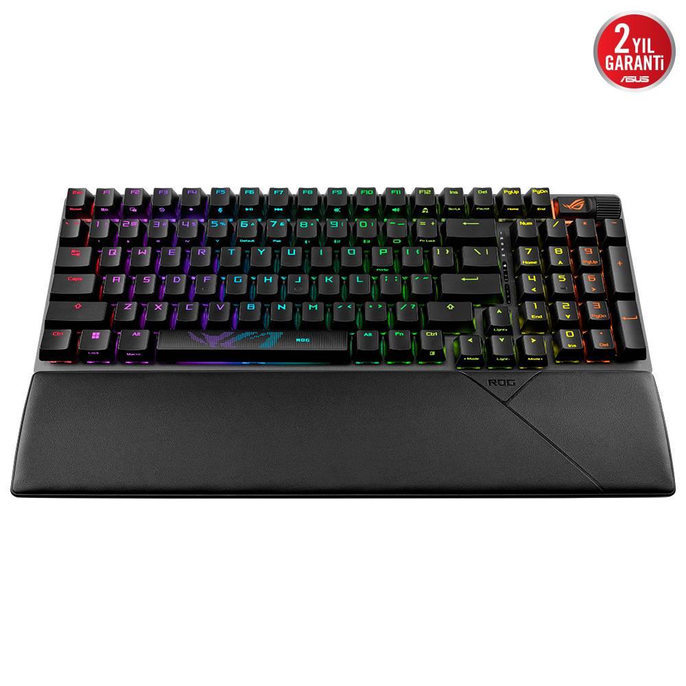 ASUS ROG Strix Scope II 96 Wireless ROG NX Mechanical Switch İngilizce RGB Mekanik Kablosuz Gaming Klavye
