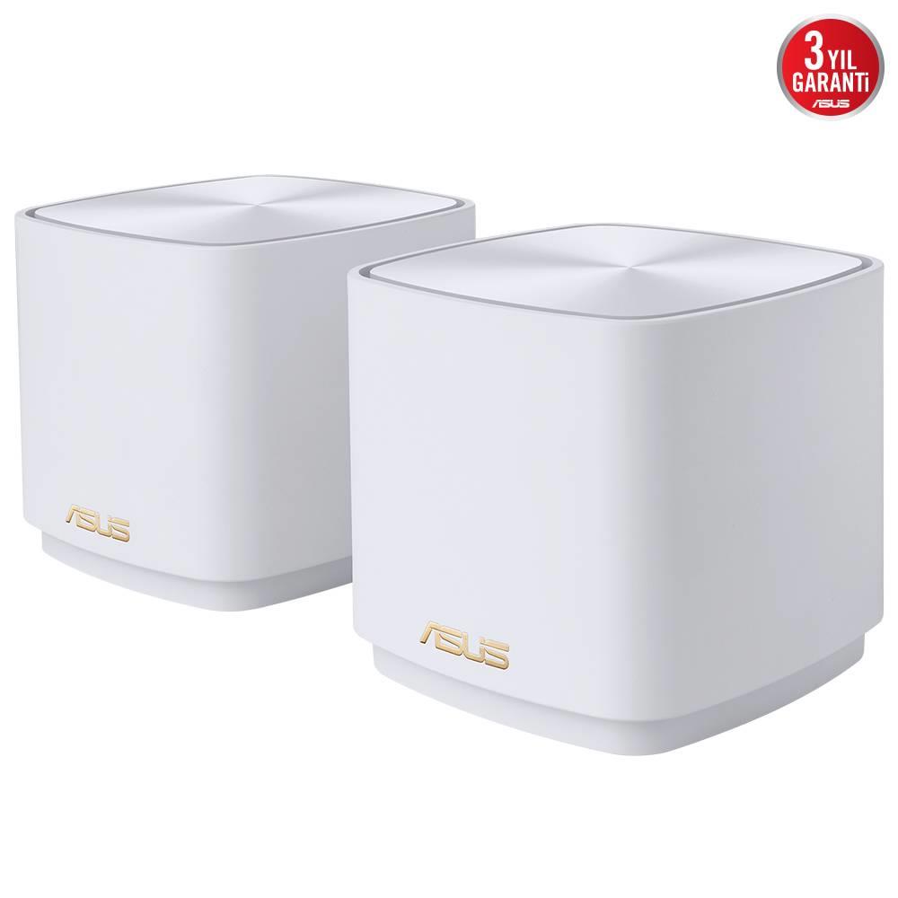 ASUS ZenWiFi XD4 Plus AX1800 WiFi 6 Dual-Band AiMesh Beyaz Router 2li 