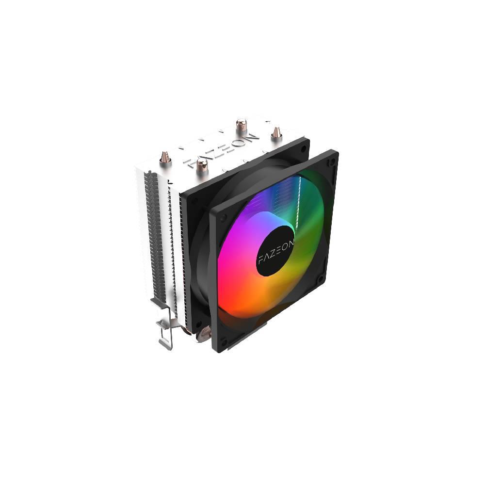 FAZEON A2120TRA 9cm RGB Kule Tipi Siyah İşlemci Soğutucu
