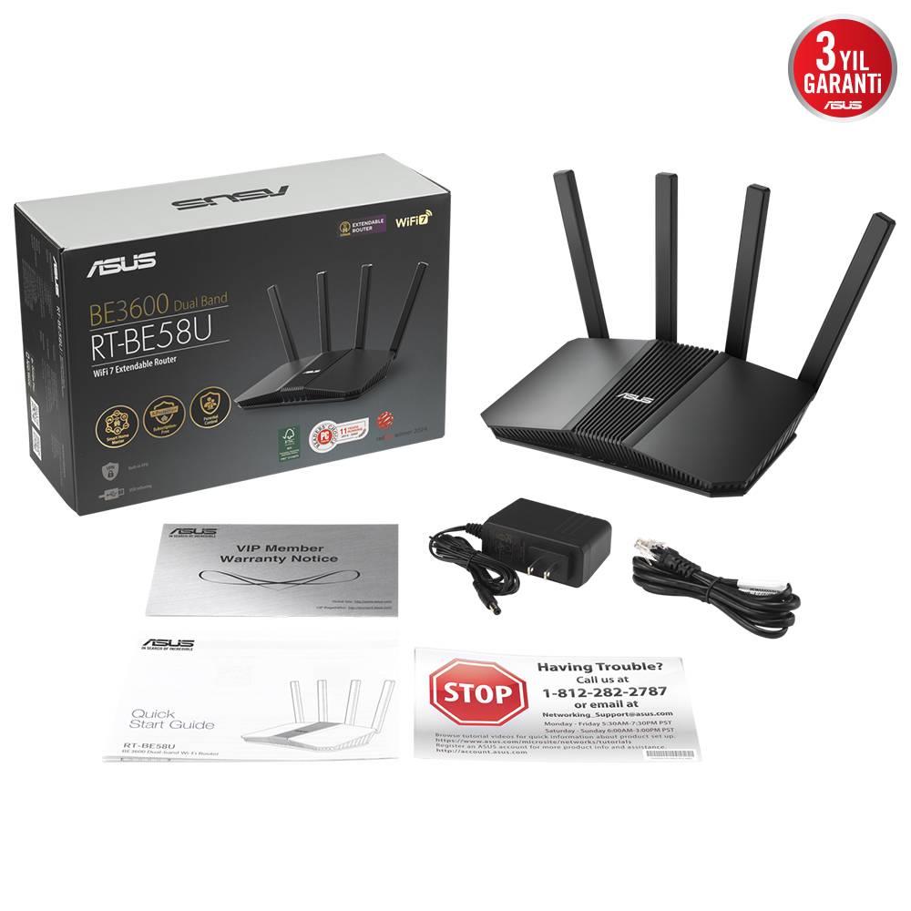 ASUS RT-BE58U WIFI 7 Dual Band AiMesh Router