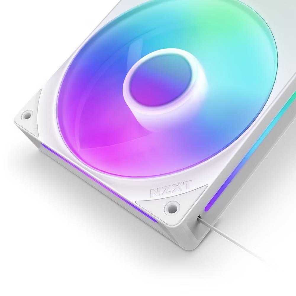 NZXT F360 Single-Frame RGB 360mm Beyaz Kasa Fanı