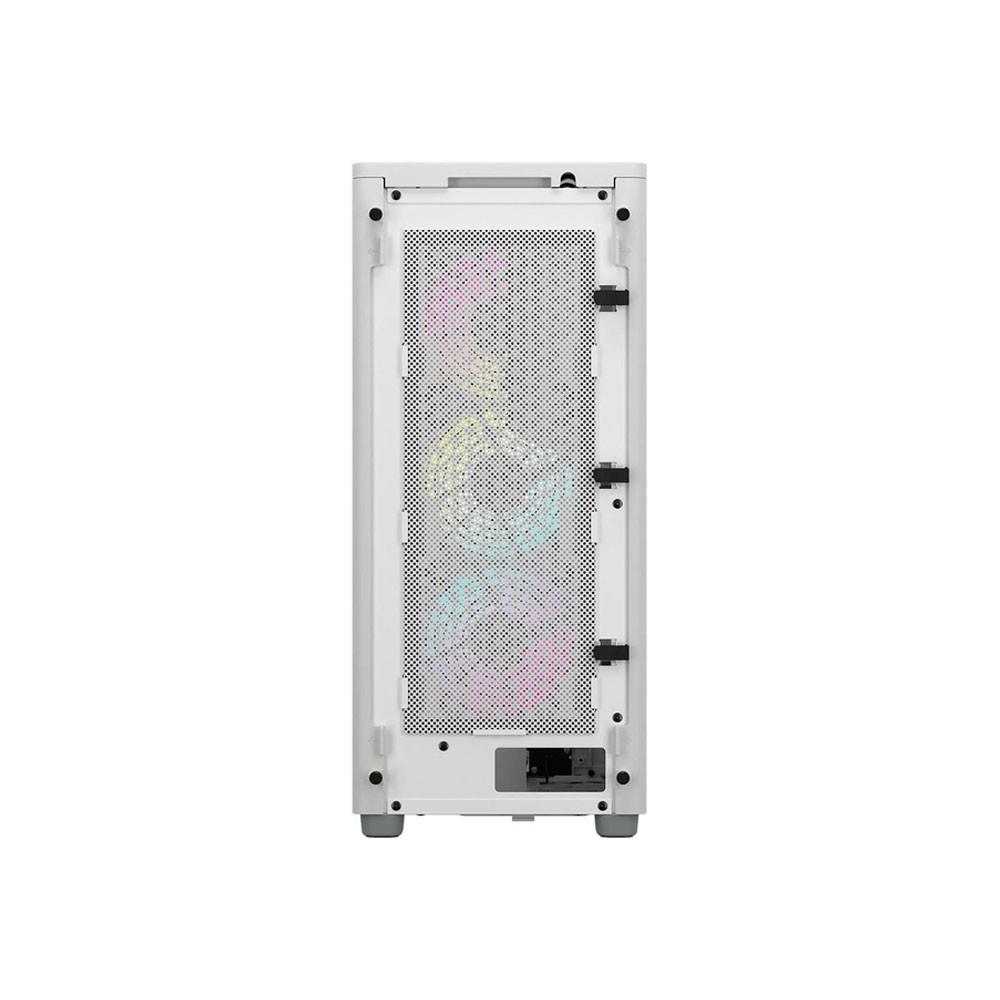 CORSAIR iCUE 2000D AIRFLOW RGB Tempered Glass USB 3.2 Beyaz Mini-ITX Kasa