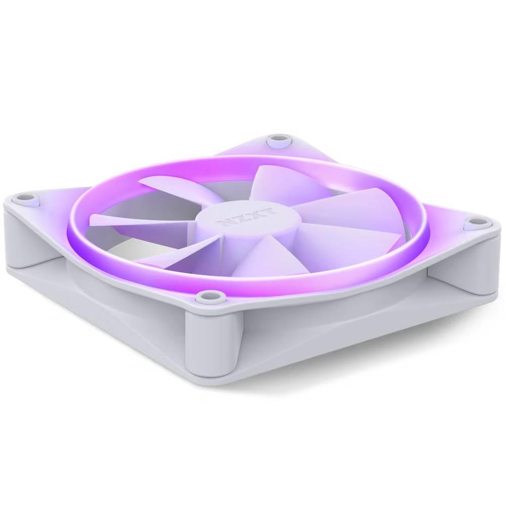 NZXT F120 RGB 120mm Beyaz Tekli Kasa Fanı