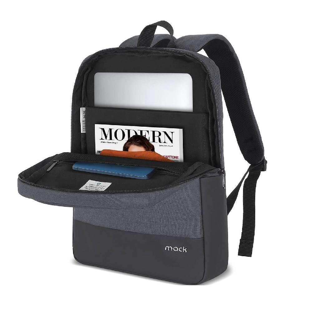 MACK UNICITY Eco 15.6" Siyah Notebook Sırt Çantası