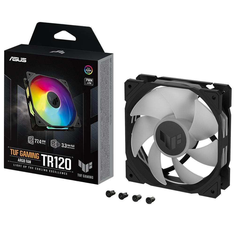 ASUS TUF GAMING TR120 ARGB 120mm Siyah Kasa Fanı
