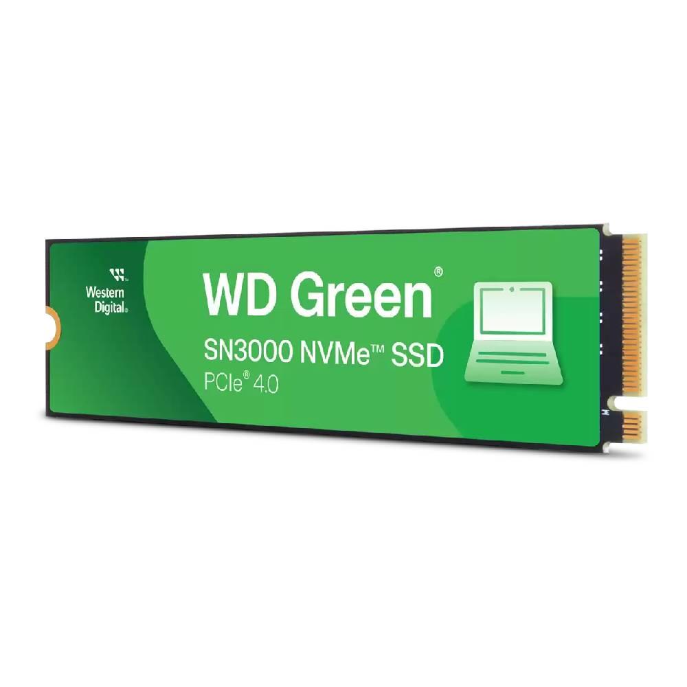 WD 2TB GREEN SN3000 NVMe Gen4x4 M.2 SSD 5000MB Okuma / 4200MB Yazma