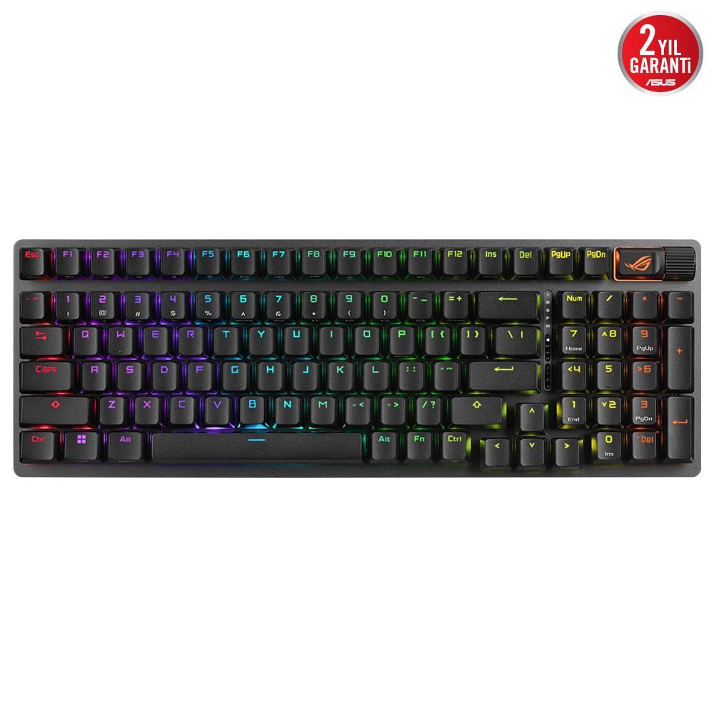 ASUS ROG Strix Scope II 96 Wireless ROG NX Mechanical Switch İngilizce RGB Mekanik Kablosuz Gaming Klavye