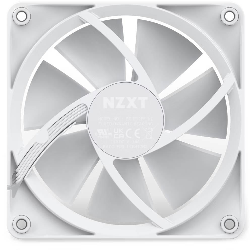 NZXT F120 RGB 120mm Beyaz Tekli Kasa Fanı
