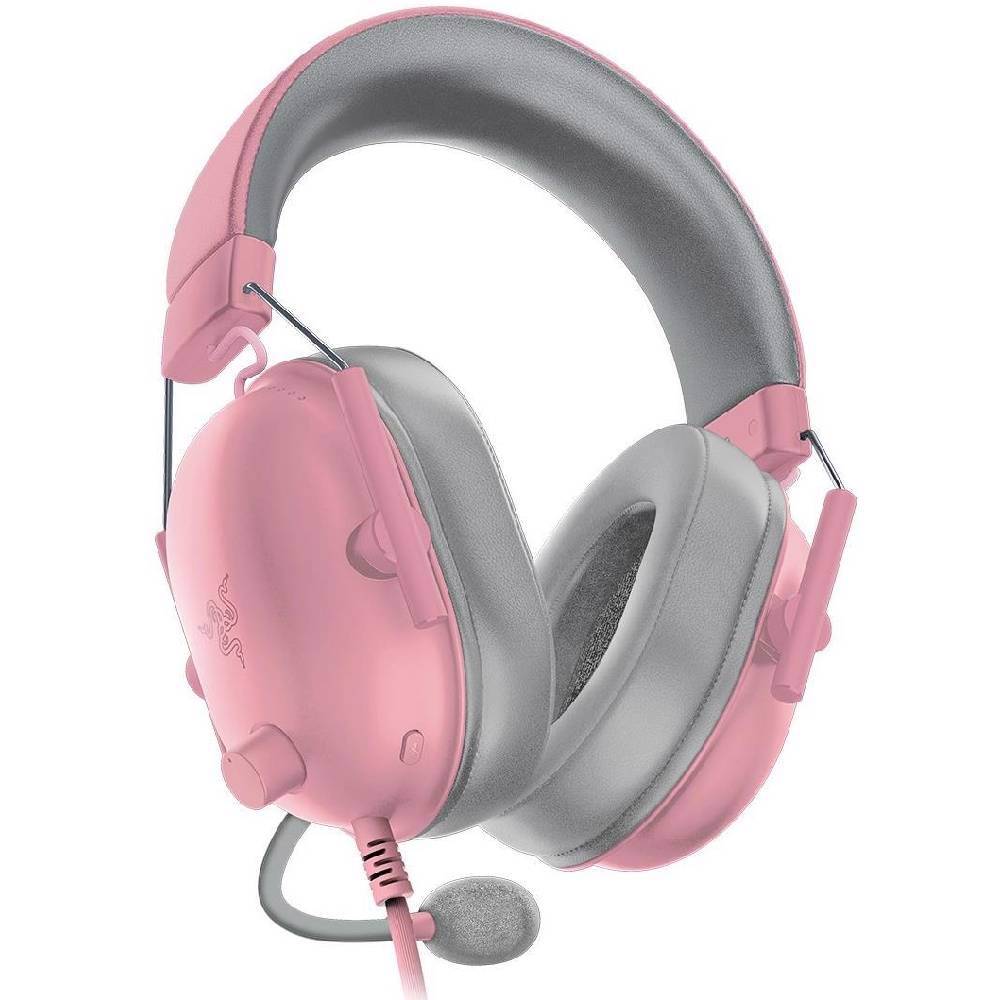Razer Blackshark V2 X Kablolu Pembe Gaming Kulaklık