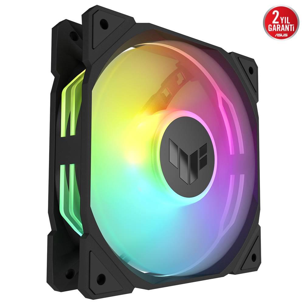 ASUS TUF GAMING TR120 ARGB 120mm Siyah Kasa Fanı