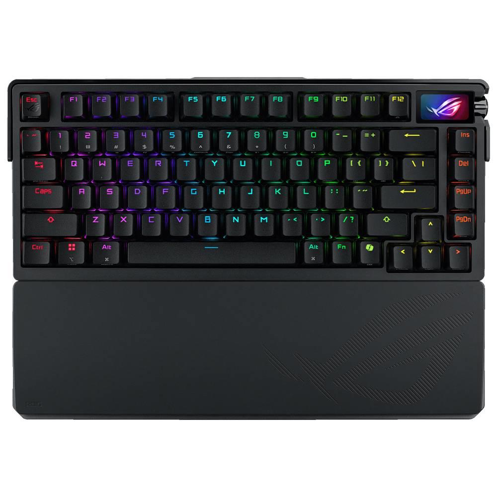 ASUS ROG Azoth Extreme ROG NX Snow Switch İngilizce RGB Mekanik Kablosuz Siyah Gaming Klavye