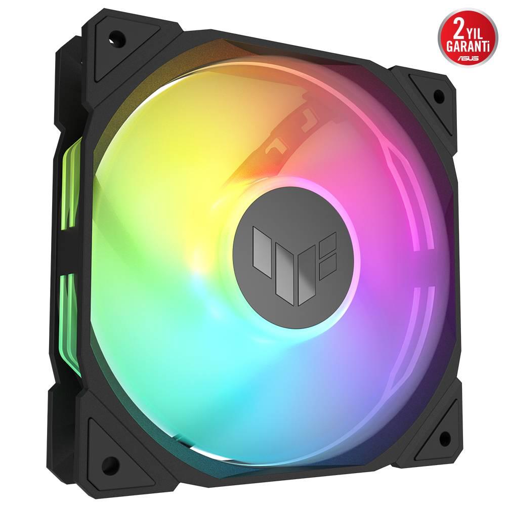 ASUS TUF GAMING TR120 ARGB 120mm Siyah Kasa Fanı