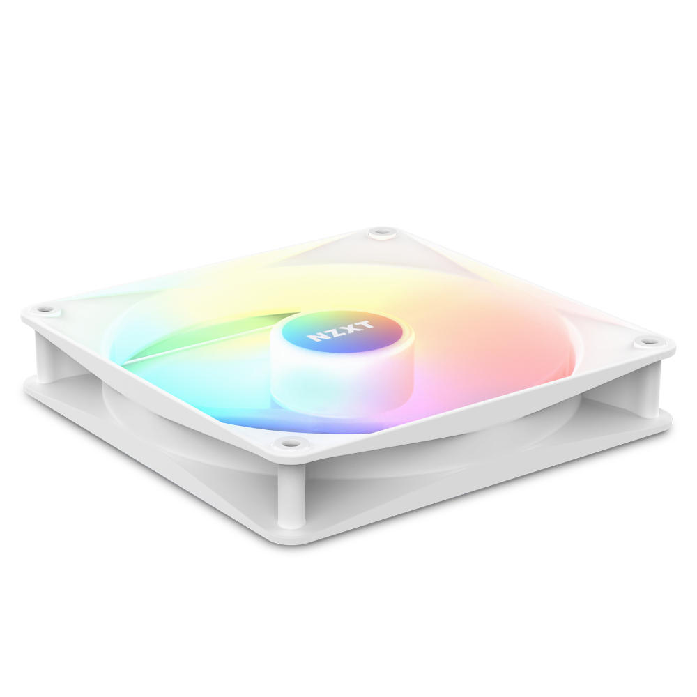 NZXT F120 RGB Core  3x120mm Kontrolcülü Beyaz Kasa Fanı