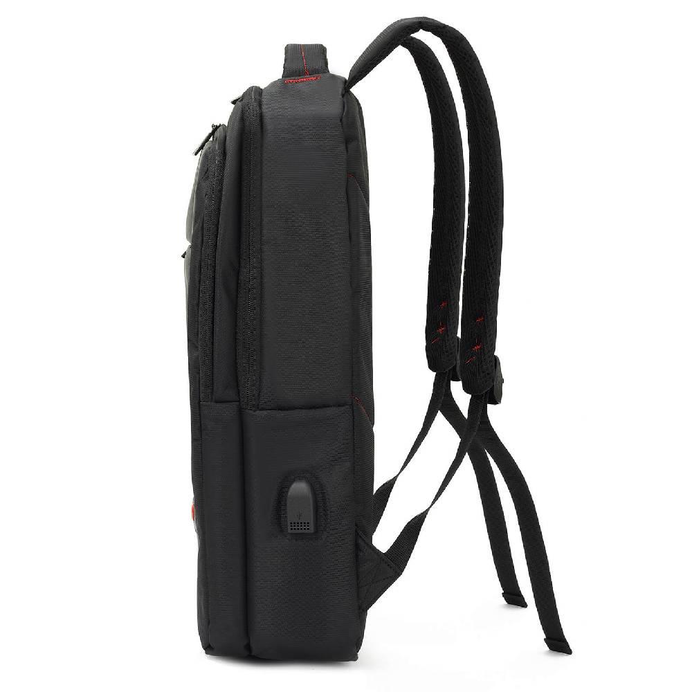 MACK Office 15.6" USB Girişli Siyah Notebook Sırt Çantası