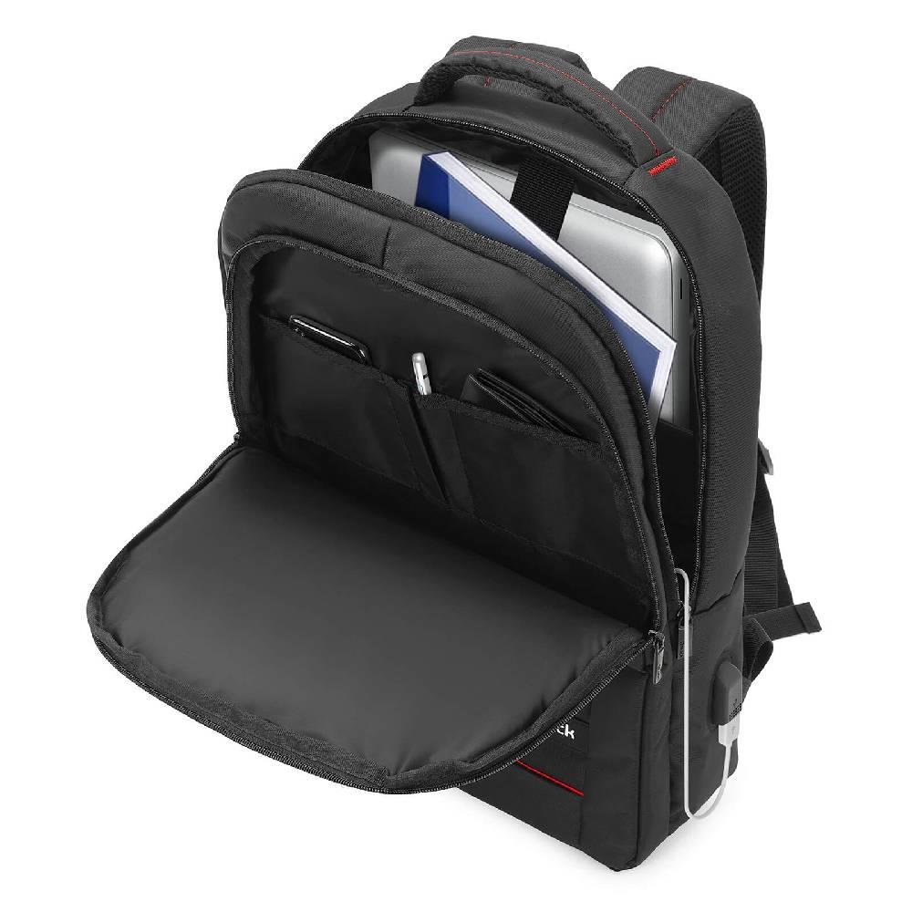 MACK Office 17.3" USB Girişli Siyah Notebook Sırt Çantası