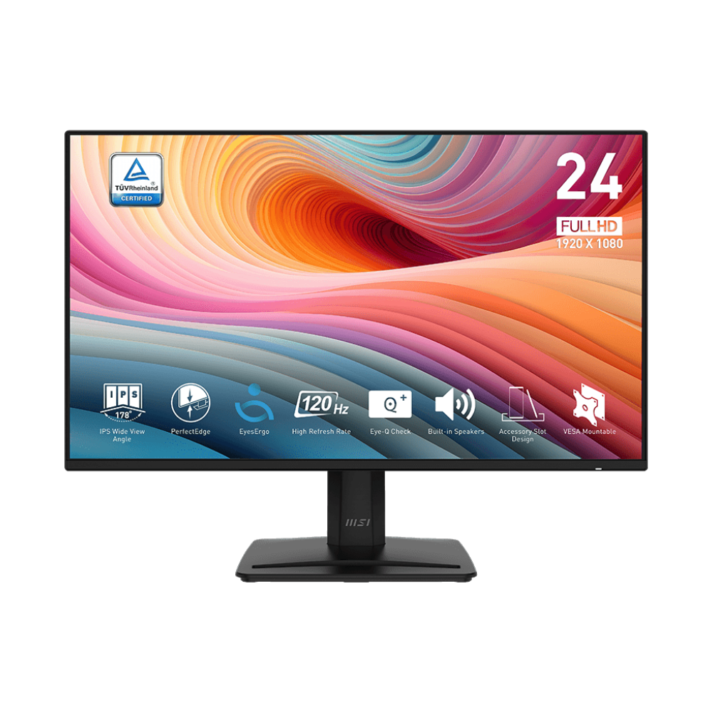 MSI PRO MP242A E2 23.8" 120Hz 1ms HDMI DP VGA AdaptiveSync HDR Ready FHD IPS Monitör