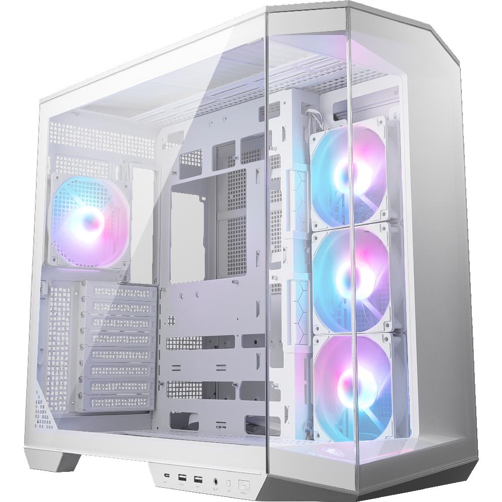 MSI MAG PANO 100R PZ WHITE USB 3.2 Tempered Glass Beyaz ATX Mid Tower Kasa