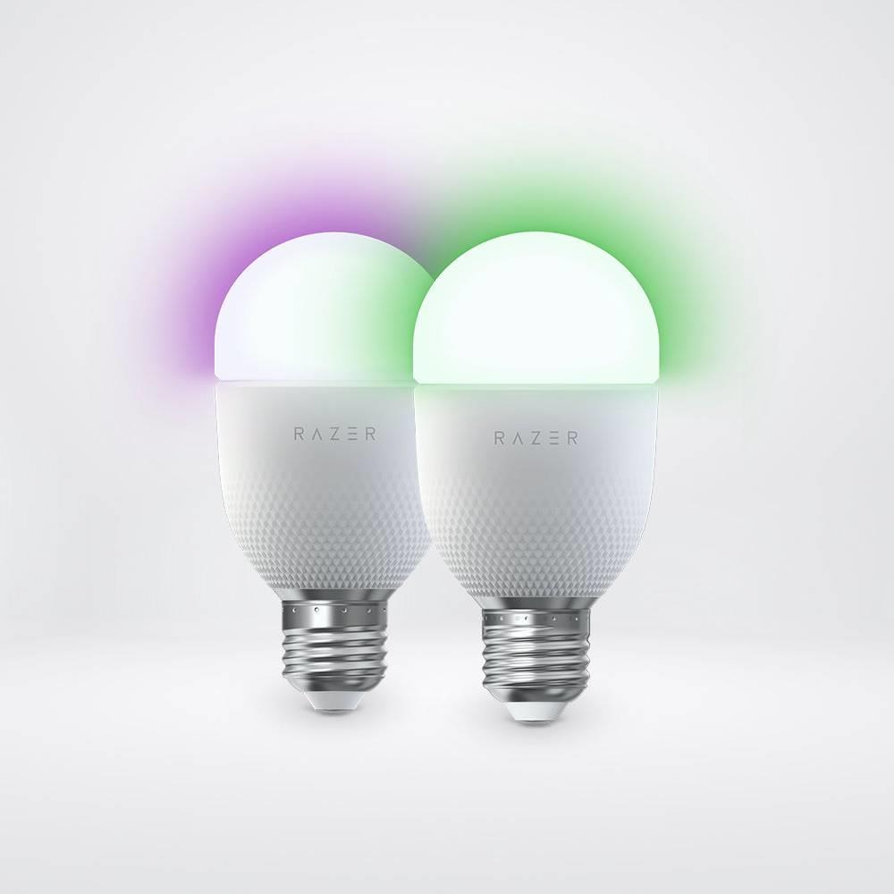 Razer Aether Light Bulb RGB LED 800 lümen Amazon Alexa, Google Assistant Destekli 9W Aydınlatma