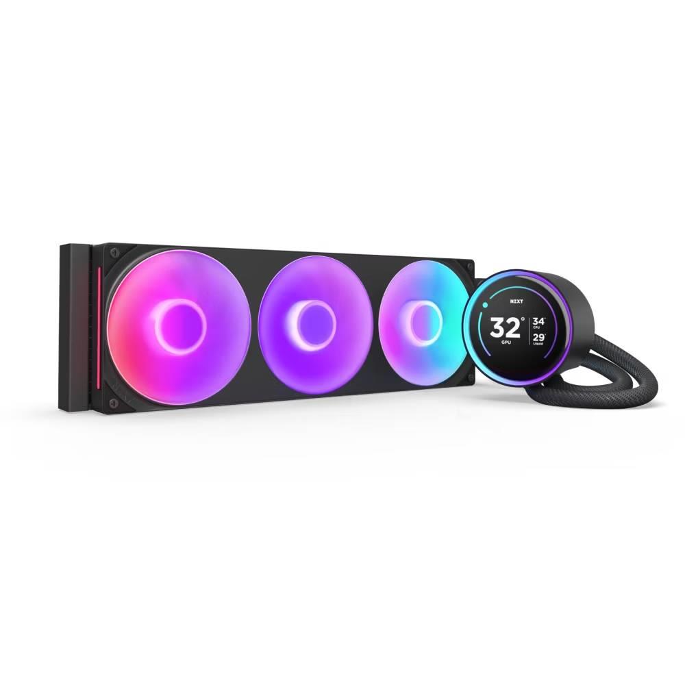 NZXT Kraken Elite 360 AIO LCD 360mm RGB Siyah Sıvı İşlemci Soğutucusu