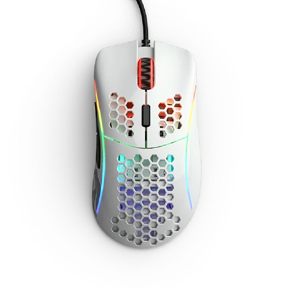 Glorious Model D Kablolu Parlak Beyaz Gaming Mouse