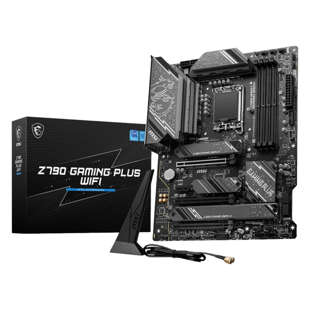 MSI Z790 GAMING PLUS WIFI 7200MHz(OC) DDR5 Soket 1700 M.2 HDMI ATX Anakart