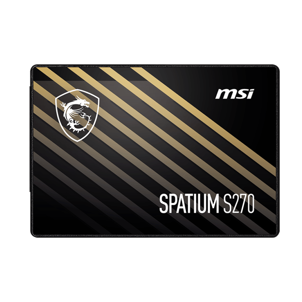 MSI 960GB SPATIUM S270 Gen3 SATA SSD 500MB Okuma / 450MB Yazma