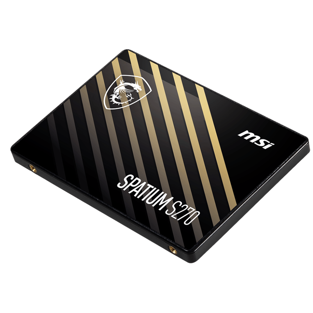 MSI 960GB SPATIUM S270 Gen3 SATA SSD 500MB Okuma / 450MB Yazma